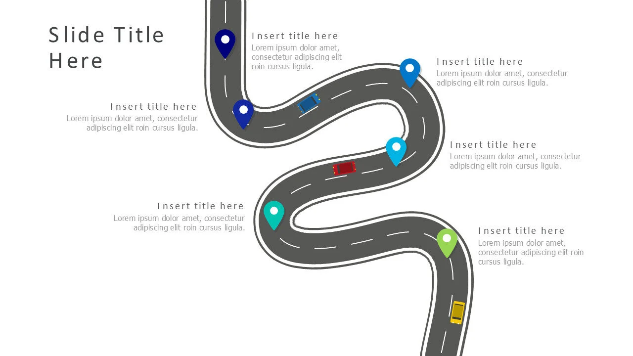 6 points roadmap infographic v13.0