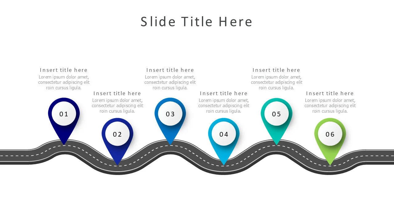 6 steps roadmap infographic v1.0