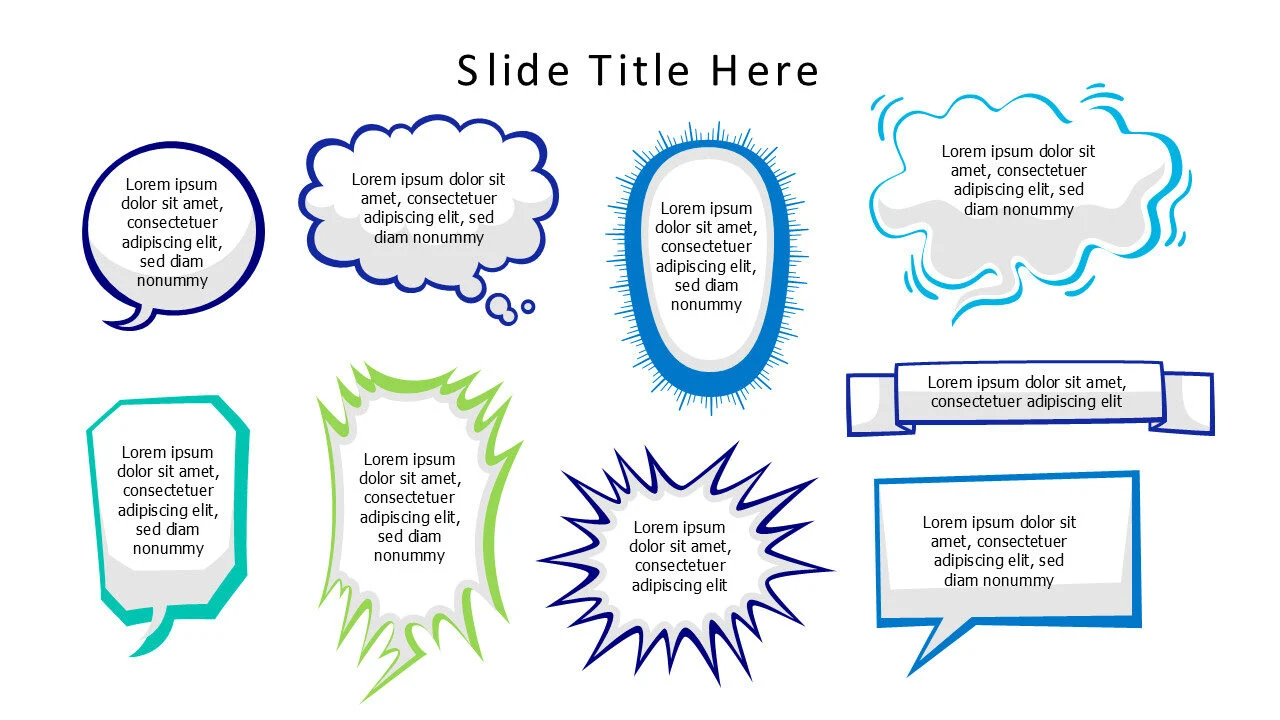 9 speech bubbles infographic v1.0