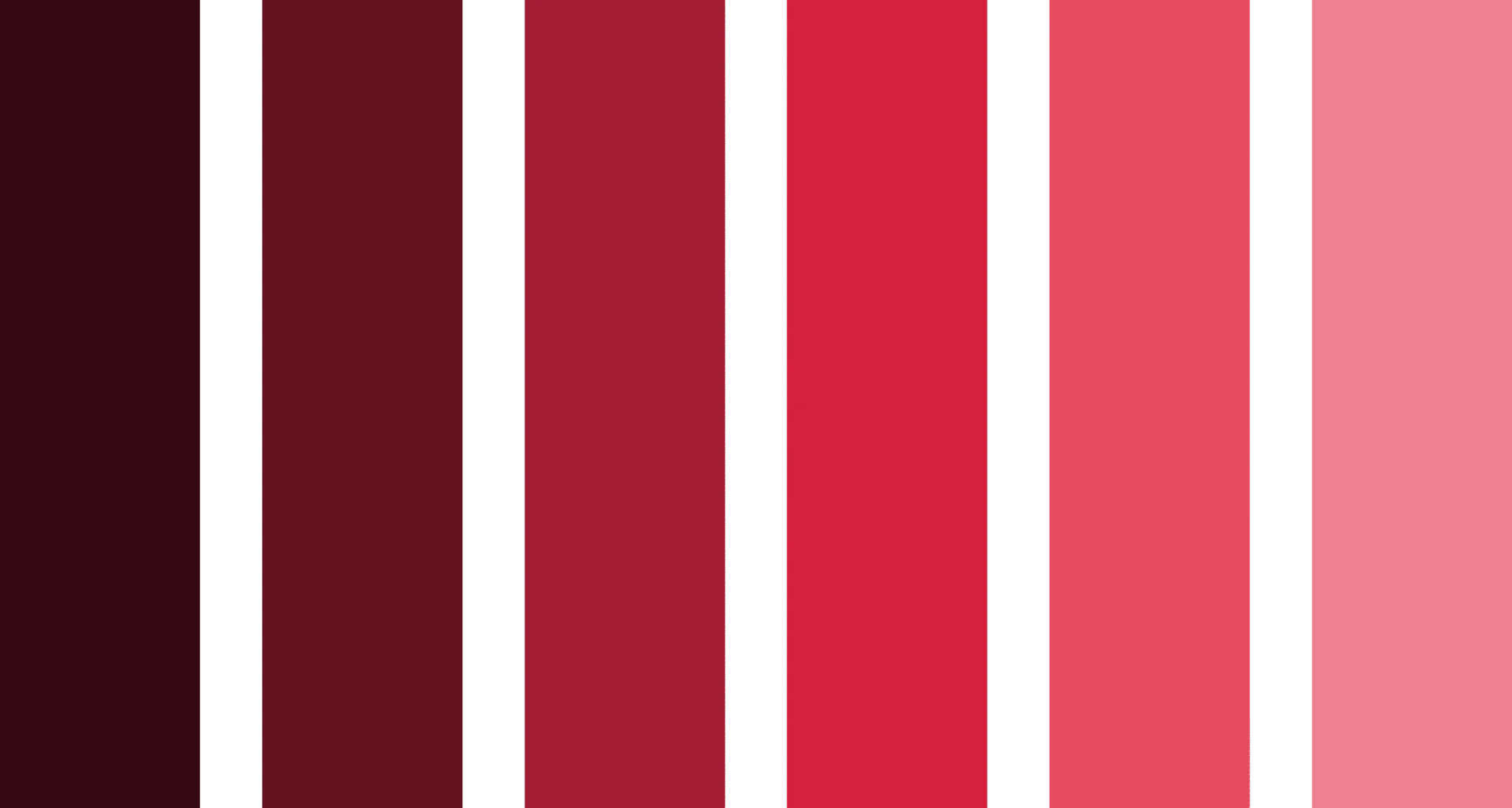 dark sienna to shimmering blush